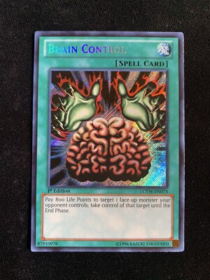 Brain Control LCYW-EN074 Legendary Collection 3: Yugi's World 1st Edition-NM/M-image