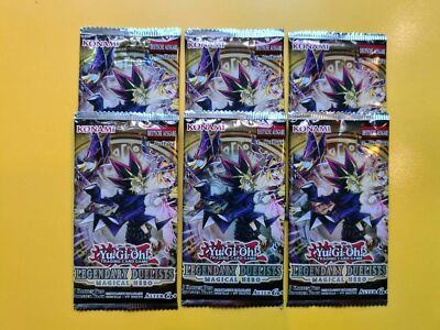 YuGiOh 6x Legendary Duelists: Magical Hero German + Bonus Booster-image