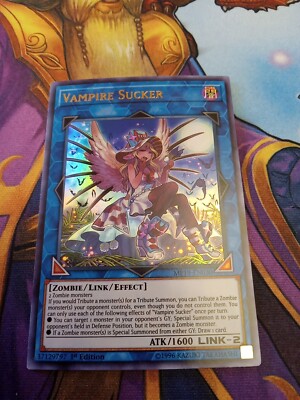 Yu-Gi-Oh! TCG Vampire Sucker 2019 Gold Sarcophagus Tin Mega Pack Mp19-En030 1st-image