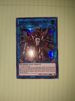Yu-Gi-Oh! TCG Gouki Thunder Ogre 2018 Mega-Tin Mega Pack MP18-EN133 1st Edition-image