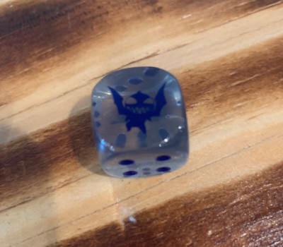 YuGiOh! Legendary Duelist Season 3 Dice- The Fabled Chawa Clear-image