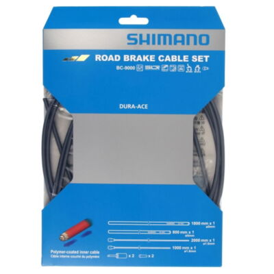 Cable Brake Kit Polymer Coating Dura-Ace BC-9000 Gray SH-Y8YZ98040 SHIM-image