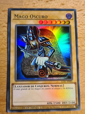 Dark Magician (V.1 - Ultra Rare)●YUGIOH●LC01●2023●SPANISH●LIMIT EDITION●NM #011-image