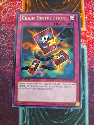 Yu-Gi-Oh! TCG Chain Destruction LCJW-EN293 Rare 1st Edition Near Mint-image