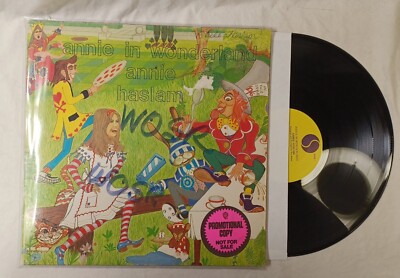 Annie Haslam - Annie in Wonderland - PROMO - LP Vinyl Record VG-VG+ 1977 Sire-image