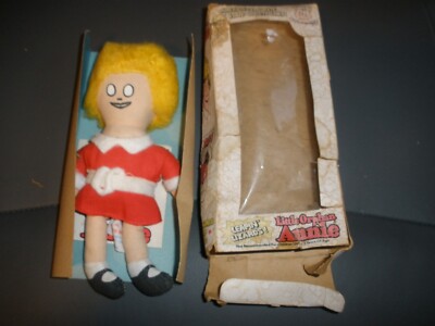 Vintage 1973 Leapin’ Lizards Little Orphan Annie Doll 7” Well-Made Toy Company -image