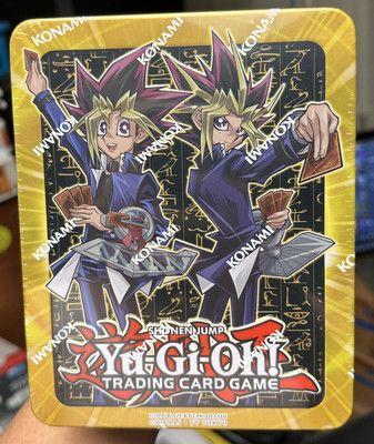 Yugioh Mega Tin 2017 - Yugi Muto & Yami Yugi - New & Sealed - Dark Magician-image