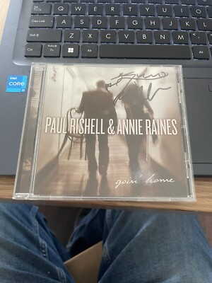 Paul Rishell Annie Raines AUTOGRAPHED CD-image