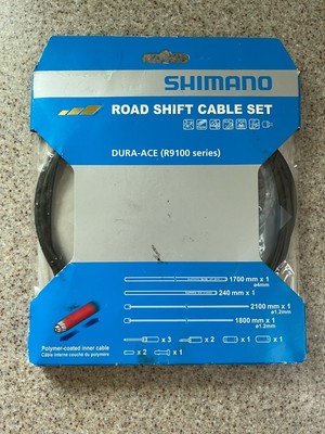 SHIMANO Repair Parts Shift Cable Set Polymer Coating R9100 Black OT-RS900-image