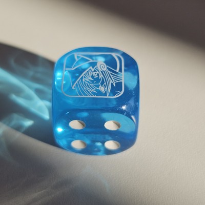 Legendary Duelist Season 3 Collectable Dice Dark Magician Girl LDS3 Yugioh-image