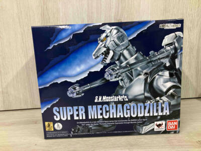 Figure Bandai S.H.MonsterArts Super Godzilla vs Mechagodzilla with Box-image