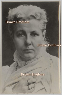 1900s English Socialist Women's Rights Activist Annie Besant Photos (2pcs)-image
