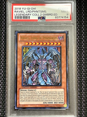 Raviel, Lord of Phantasms PSA 9 Yu Gi Oh 2018 Legendary Collection LC02-EN003-image