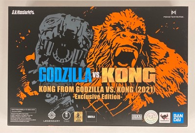 BANDAI SPIRITS S.H.MonsterArts KONG FROM GODZILLA VS. KONG (2021) Exclusive ...-image