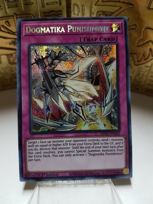 ( DOGMATIKA PUNISHMENT ) Prismatic Secret Rare - MP21-EN147 - 1st NM - Yu-Gi-Oh-image