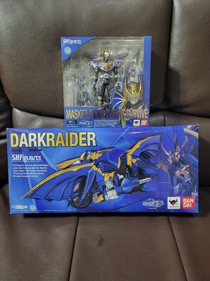 S.H.Figuarts Kamen Rider Night Survive Dark Raider Set SH Monster Arts New-image
