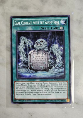 Yu-Gi-Oh! TCG: Dark Contract with the Swamp King MP16-EN169 1996 1st Edition LP-image