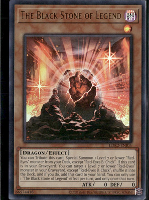 Yu-Gi-Oh! The Black Stone of Legend LDK2-ENJ05 Ultra Rare Unlimited NM-image