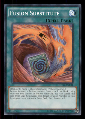 Yugioh Fusion Substitute #LDK2-ENK31 Legendary Decks II LP-image