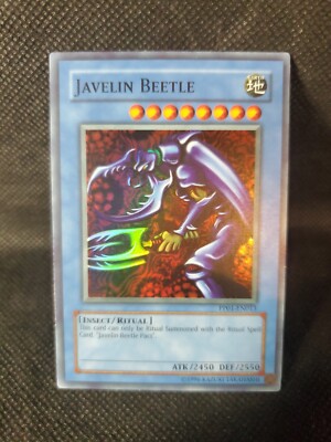 Yugioh Javelin Beetle PPO1-EN013 Super Rare Near Mint NM See Detailed Pics -image