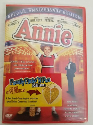 NEW Annie DVD 2004 Special Anniversary Edition Albert Finney Carol Burnett-image
