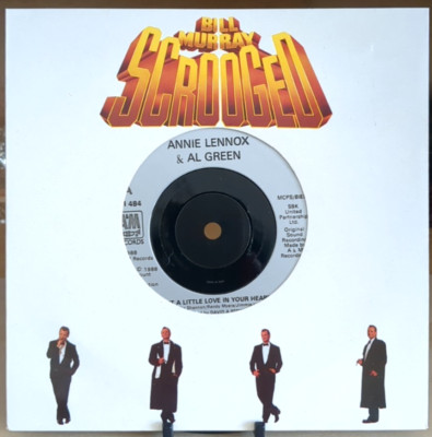 Scrooged:  Annie Lennox/Al Green  1988 A&M (AM484) UK Import - 7