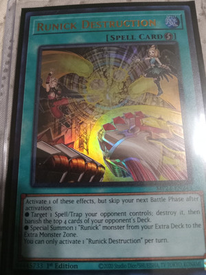 Runick Destruction MP23-EN243 25th Anniversary Tin: Dueling Heroes Mega Pack-image