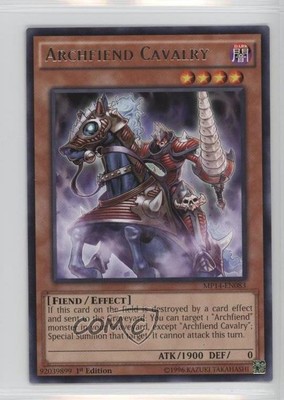 Archfiend Cavalry 1st Ed. YuGiOh Mega-Tins Mega Pack #MP14-EN083 0g4-image