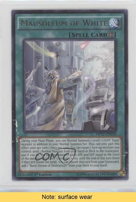 Mausoleum of White 1st Ed. YuGiOh Mega-Tins Mega Pack #MP17-EN030 READ 06pr-image