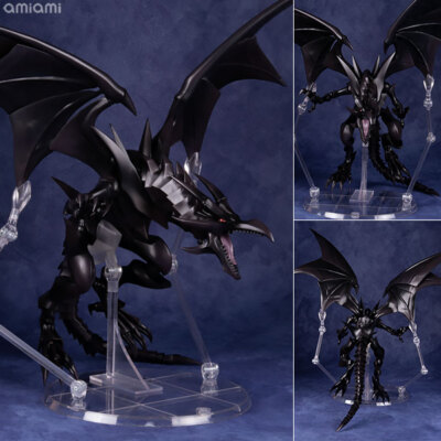 Bandai S.H.MonsterArts Red-Eyes Black Dragon Figure Yu-Gi-Oh! Duel Monsters-image