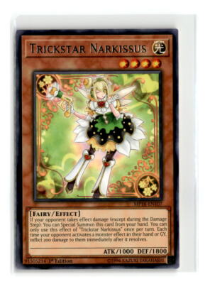 Trickstar Narkissus - MP18-EN107 1st Edition Rare - YuGiOh-LP-image
