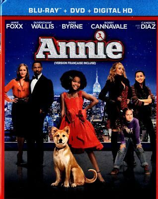 Annie  - Musical - Jamie Foxx , Cameron Diaz - New BluRAY + DVD Combo-image