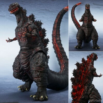 Bandai S.H. MonsterArts Godzilla 2016 Shin Godzilla Action Figure Toho Kaiju-image