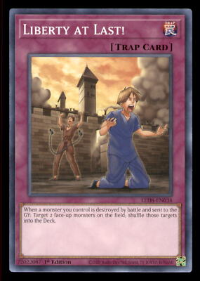 Yugioh Liberty at Last! #LED8-EN034 Legendary Duelists: Synchro Storm LP-image