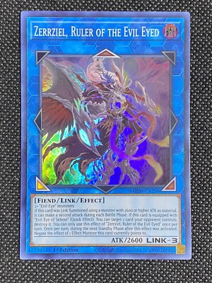 YuGiOh! - Zerrziel, Ruler Of The Evil Eyed MP20-EN236 Super Rare 1st Edition NM-image