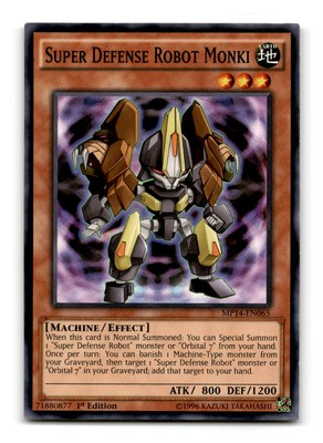 Super Defense Robot Monki - MP14-EN065 1st Edition - YuGiOh-LP-image