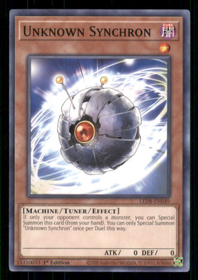 Yugioh Unknown Synchron #LED8-EN049 Legendary Duelists: Synchro Storm LP-image