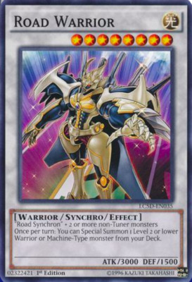 1X NM Road Warrior - LC5D-EN035 - Common 1st Edition Legendary Collection 5D's -image