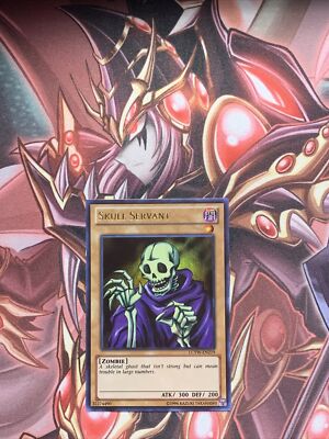 CG Yu-Gi-Oh! SKULL SERVANT LCYW- EN219 Ultra Rare - Legendary Collection-image