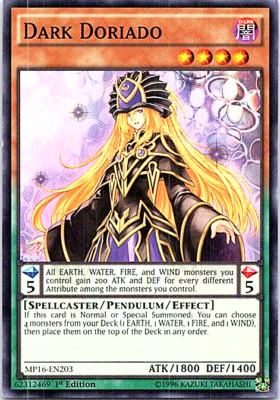 Dark Doriado MP16-EN203 Yu-Gi-Oh! Card Light Play 1st Edition-image