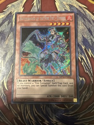 Brotherhood of the Fire Fist - Coyote MP14-EN054 2014 Mega-Tins Mega Pack 1st...-image
