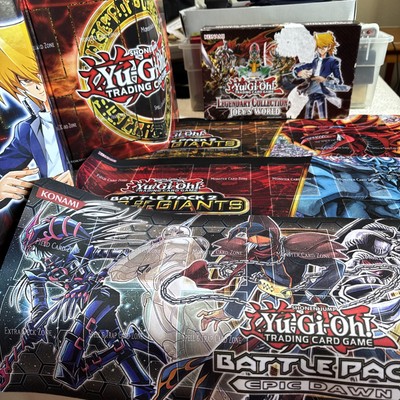 YUGIOH LEGENDARY COLLECTION SERIES 4: JOEY'S WORLD Box 3 Mats And Board No Cards-image
