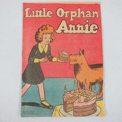 Vintage 1938 Little Orphan Annie Comic Book Chicago Tribune Popped Wheat Promo-image