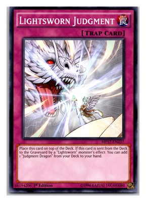 Raging Tempest #RATE-EN095 Lightsworn Judgment - 1st Ed.-image