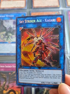 Sky Striker Ace - Kagari MP19-EN257 2019 Gold Sarcophagus Tin Mega Pack-1st...-image