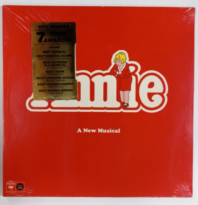 Annie (A New Musical) Lp FACTORY SEALED!!-image