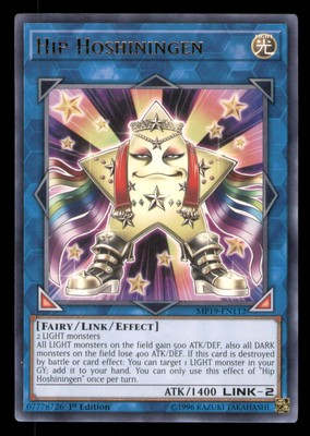 Yugioh Hip Hoshiningen #MP19-EN112 2019 Gold Sarcophagus Tin Mega Pack LP-image