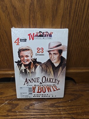 TV Classic Westens 4 DVD Set - Annie Oakley and Jim Bowie 23 Episodes DVD-image