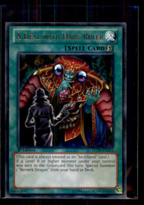 A Deal with Dark Ruler 1st Edition Legendary Collection 4 Near Mint or Better-image