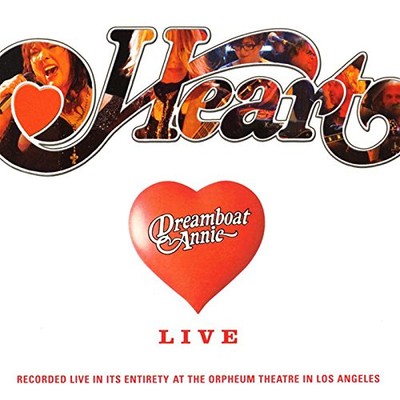 HEART - Dreamboat Annie Live - CD - **Excellent Condition**-image